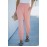 Pink Pocketed Casual Joggers